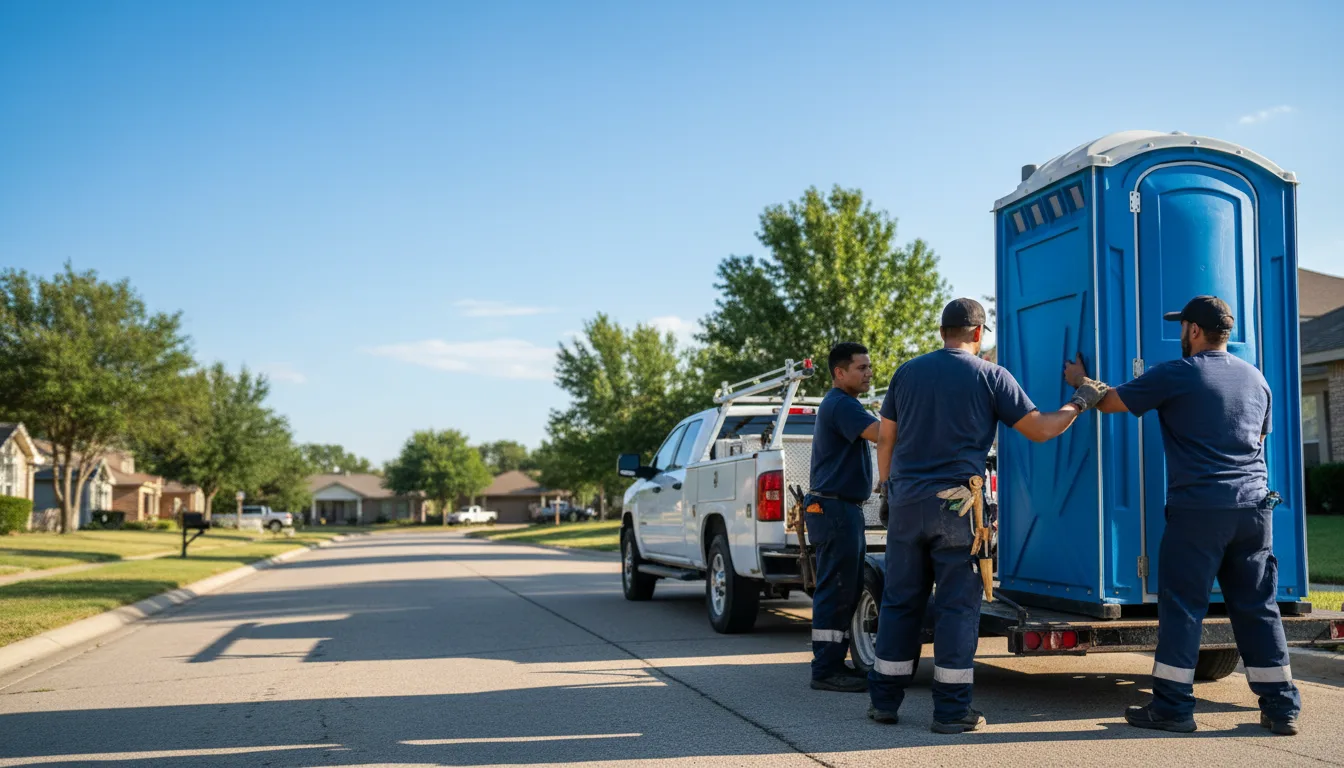 Portable Toilet Rental in Cookstown, NJ near me